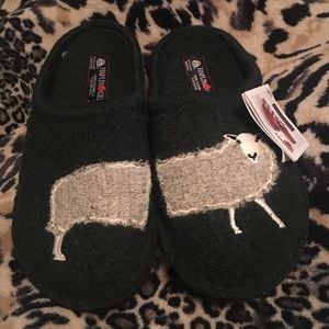 haflinger sheep slippers